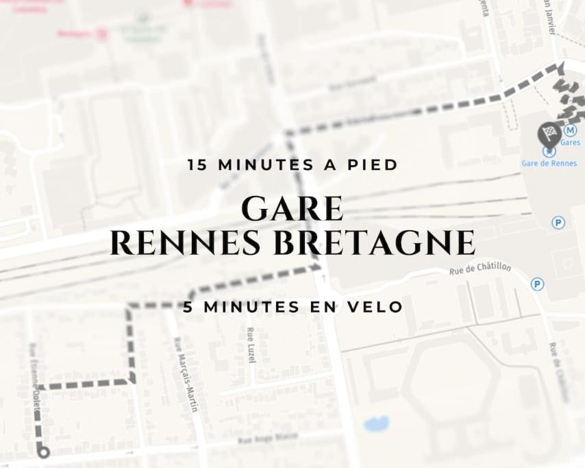 Pop & Suite Par Madame Conciergerie Рен Екстериор снимка